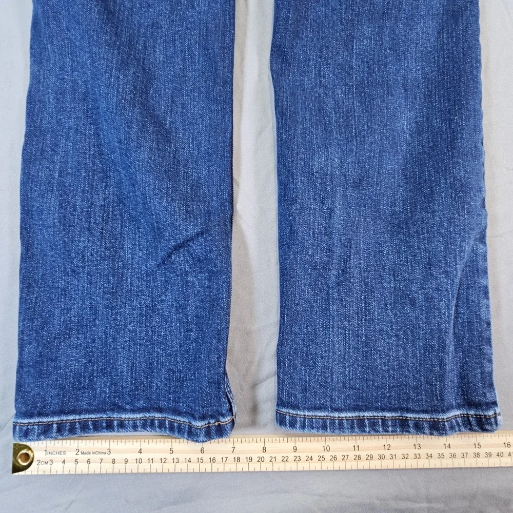 Brothers and Sons Mens Slim Straight Stretch Denim Jeans Size 34x30